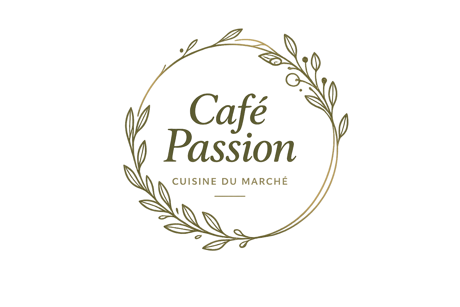 Logo Café Passion, cuisine du marché à Aix-en-Provence